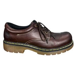 Dr. Doc Martens Ripley Leather Oxford Shoes Mens 11 Brown Split Toe Lace Up Dr. Martens | Shoes | Dr Martens Mens Ripley Brown Leather  main image 3